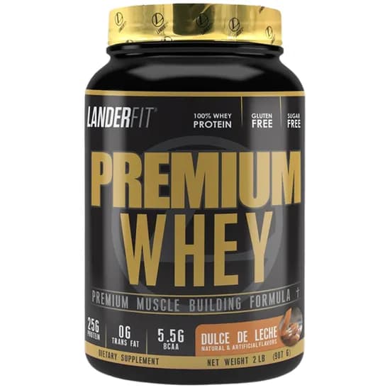 Landerfit Whey Protein Premium Whey 936 G - Dulce de Leche