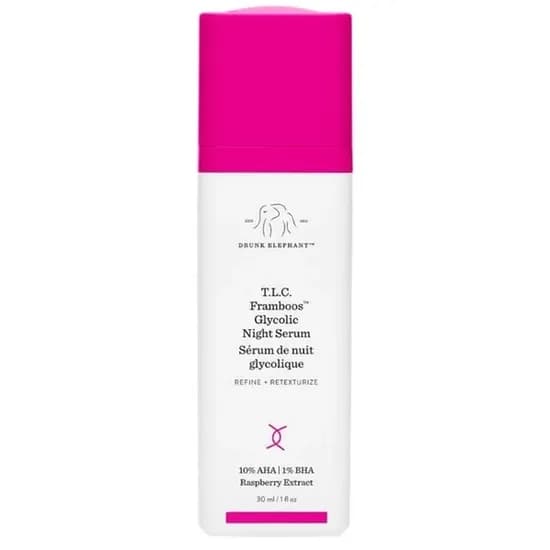 Sérum Facial Drunk Elephant T.L.C Framboos Glycolic Night de 30 ML