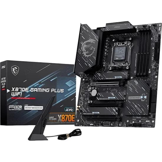 Placa-Mãe MSI X870E Gaming Plus Wifi AM5 DDR5