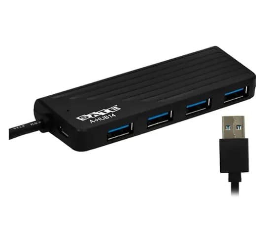 Adaptador Hub Satellite A-HUB14 3.0 4 Portas - Preto