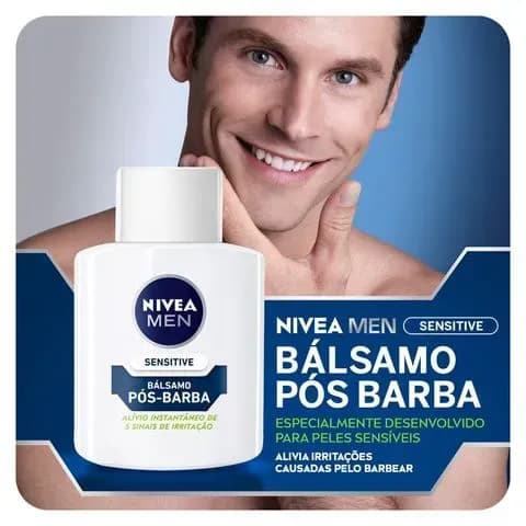 Nivea Balsamo Pos Barba Men Sensitive 100ML