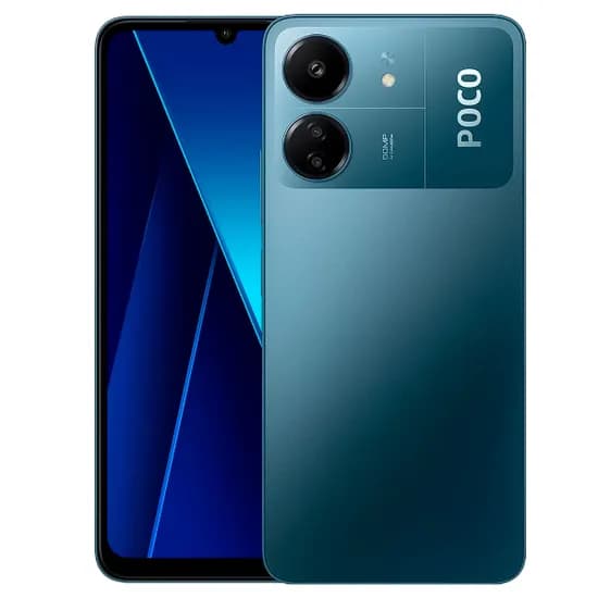 Smartphone Xiaomi Poco C65 128GB 4GB Ram DS - Blue Indiano