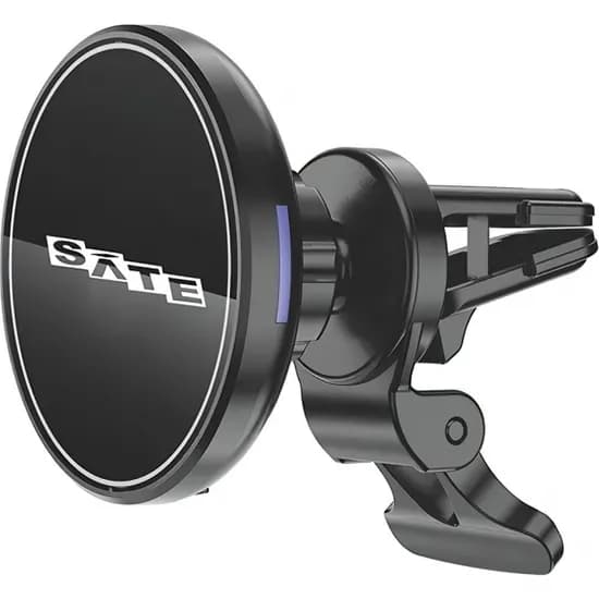 Carregador Wireless Sate p/ Auto A-MP72 15W Black