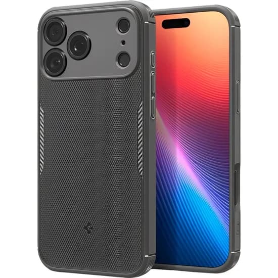 Capa Protetora Spigen Core Armor Magfit para iPhone 17 Pro Max - Marble Gray (ACS09672)