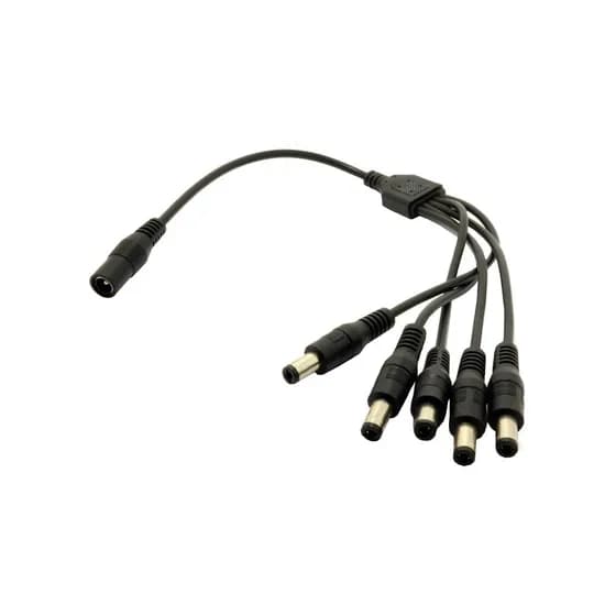 Adaptador CFTV Vizzion para 5 Câmeras 12V