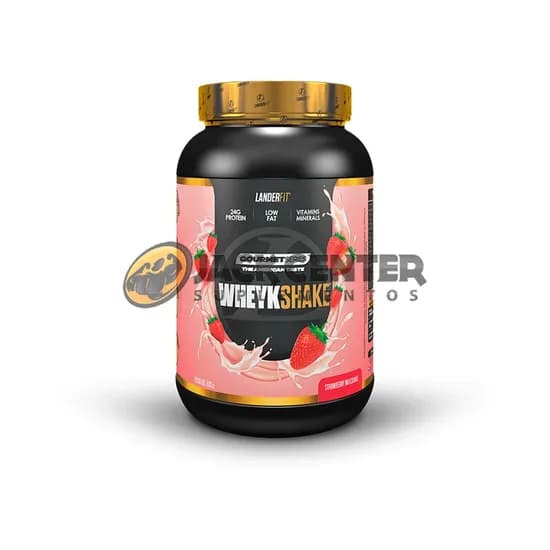 Whey Landerfit Wheykshake(450GRAMS)Strawberry
