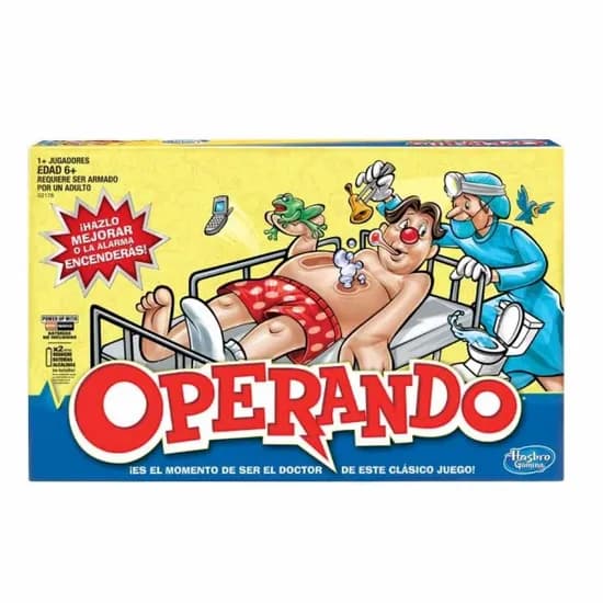 Jogos de Tabuleiro Hasbro B21765730 Operação Clássica