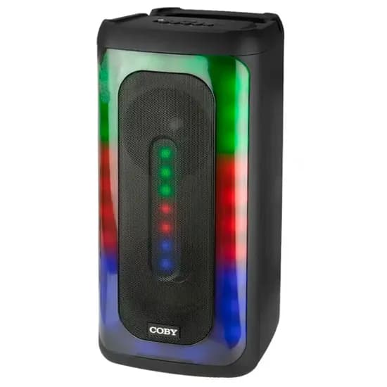 Caixa de Som Coby CY3344-4X2IN-10W-CL BT/USB/Black