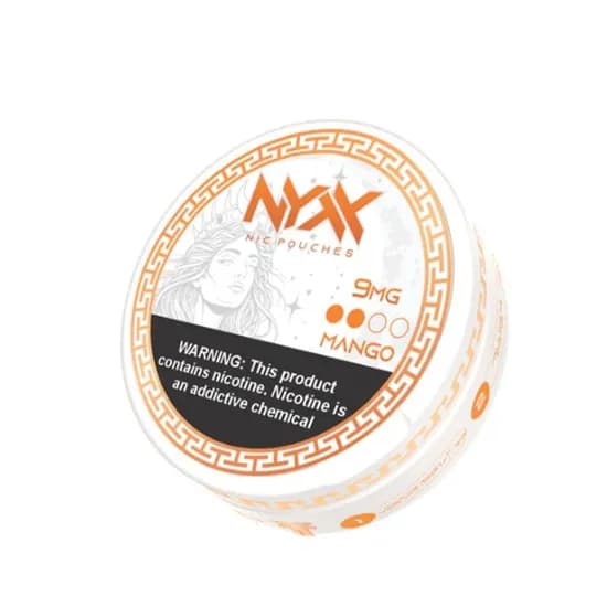 Nicotine NYXX Pouches Mango 9MG