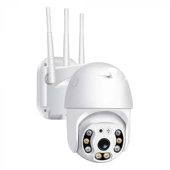 Câmera Externa IP 3 Antenas Wifi Wireless 3ª Geração Visão Noturna