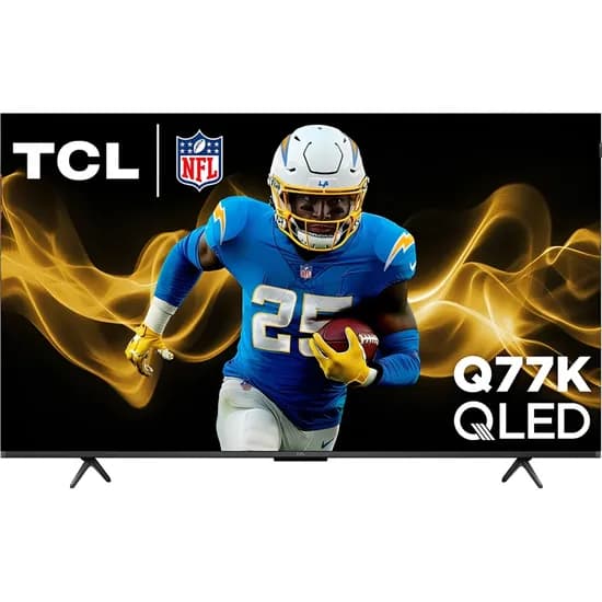 Televisor Smart TCL Q77K 65" Qled Uhd HDR10 Dolby 4K - Preto