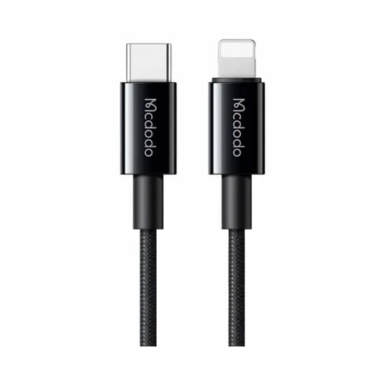 Cable Mcdodo CA-2761 USB-C A Lightning 1.2M Negro