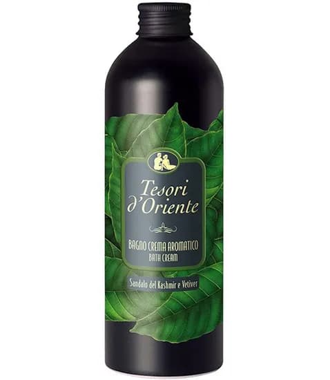 Crema de BaÑo Aromático Tesori D’Oriente Sandalo Del Kashmir & Vetiver 500ML