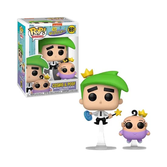 MuÑeco Funko Pop TelevisióN The Fairy Odd Parents Cosmo & Poof 1691