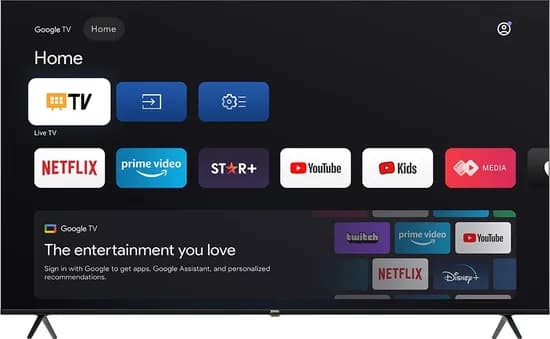Smart TV Joog 85" 85JGTV 4K Uhd/Isdbt/Google TV + Suporte Fixo