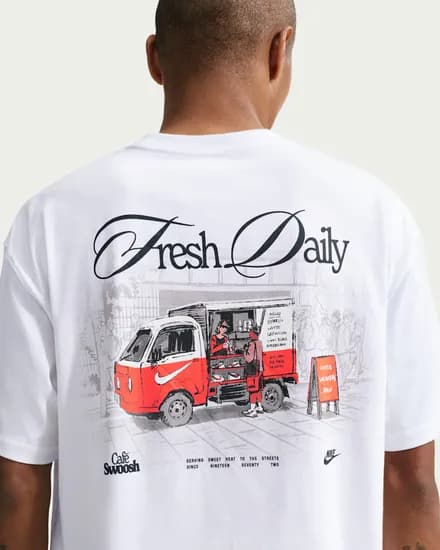 Remera Nike Tee Cafã‰ Swoosh Van