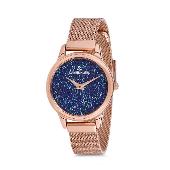 Relógio Analógico Feminino Daniel Klein Premium DK12040-6 - Rosa Ouro