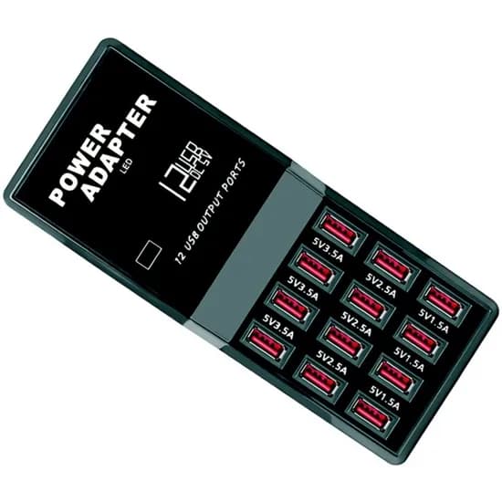 Carregador USB Sate A-R21 12 Portas 65W