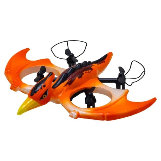 Drone Dinosaur World NO-2668 14+ / 1 Bateria / com Controle - Laranja