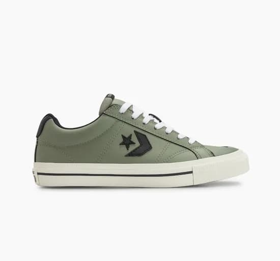 Calzado Converse Sport Casual Cuero Verde
