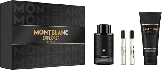 Kit Perfume Montblanc Extreme Edp 100ML + 2 X 7,5ML + Shower Gel 100ML - Masculino