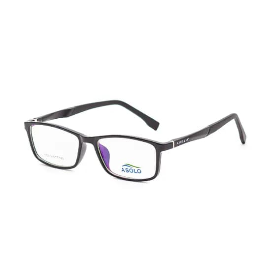 Armação para Óculos de Grau Asolo 1708 C7 Tam. 51-17-143MM - Preto