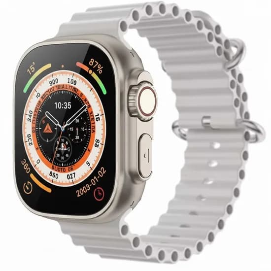 Relogio Smart Abc HW Ultra 2 Call A3099 5G Android - Silver