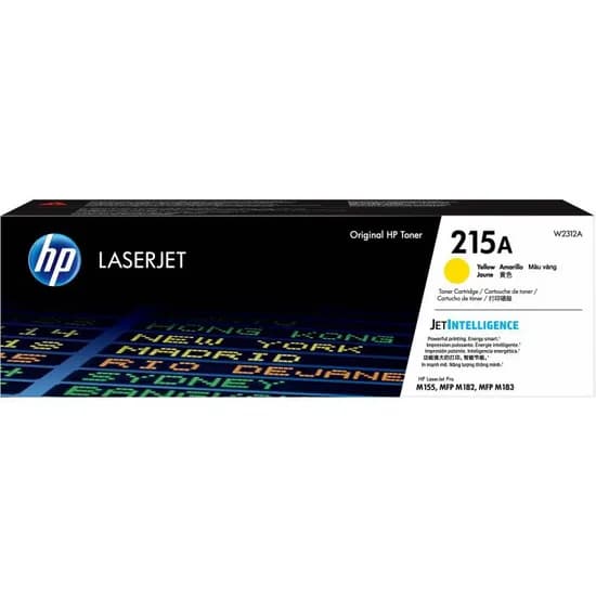 Toner HP 215A W2312A Amarillo ( Impressora Laserjet Pro M155 / MFP M182 / MFP M183 )