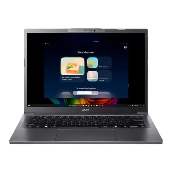 Notebook Acer Aspire 14 Ai A14-52M-72FH - Intel Core Ultra 7 256V 2.2GHZ - 16/1TB SSD - 14" - Steel Gray