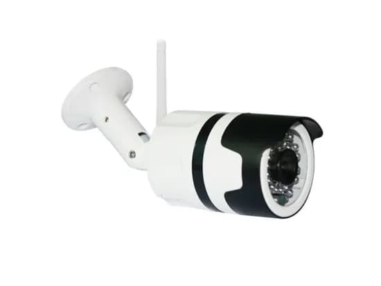 Camera Segurança Wifi Externa Antena Onvif Prova Dagua Cor Branco