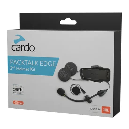 Kit para Instalar No Segundo Capacete Cardo Especifico Packtalk Edge com Alto Falantes JBL - Sem Transmissor