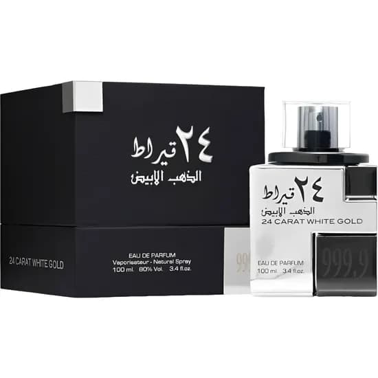 Perfume Lattafa 24 Carat White Gold Edp Unissex 100ML
