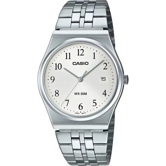 Relógio Casio MTP-B145D-7BVDF Analógico Masculino - Branco/Prata