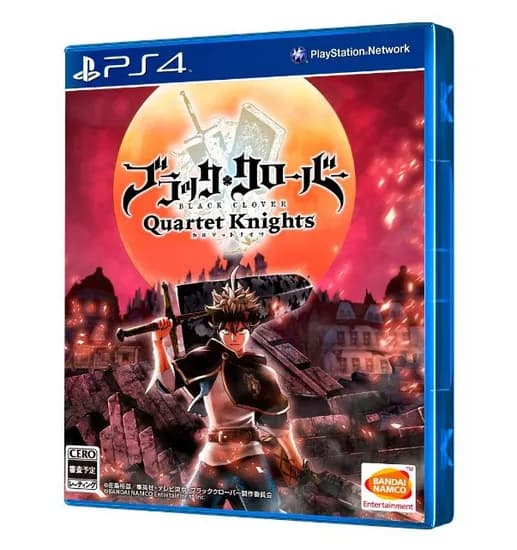 Jogo Black Clover Quartet Knights PS4