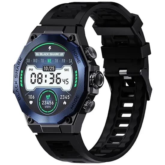 Relógio Black Shark S1 Pro com Bluetooth - Azul/Preto