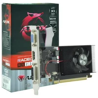 Placa de Vídeo 1GB R5230 Afox GDDR3 AFR5230-1024D3L5 HDMI