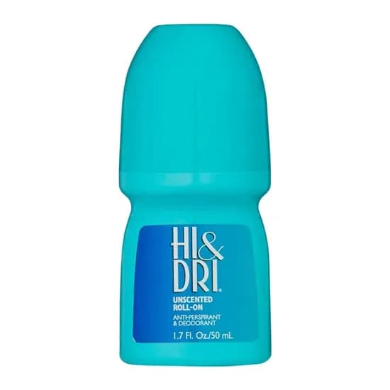 Desodorante Hi&Dri Roll-On s/ Cheiro (Azul) 50ML