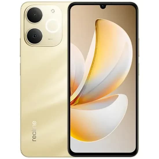 Realme Cel Note 70 RMX5313 6.74" DS 8/256GB Anatel Gold