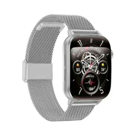Relogio Smartwatch G-Tide S6 Pro com Bluetooth + Pulseiras Extra - Silver