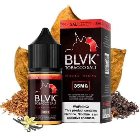 BLVK 30ML Salt Tobacco Cuban Cigar 35MG