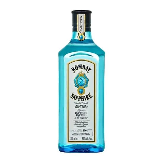 Gin Bombay Saphire DRY Garrafa 750ML Sem Caixa