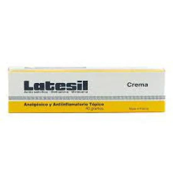 Latesil Creme Acido Salicílico Dietilamina Mirtecaina 40GR