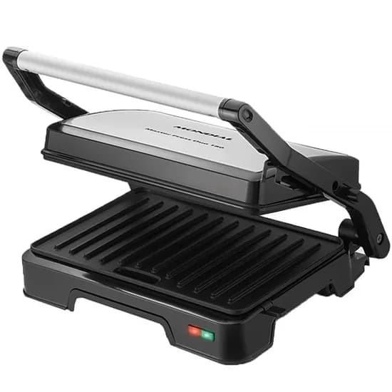 Grill 3 Em 1 Mondial Master Press Duo 180 PG-01-180 1.000 Watts Antiaderente 220V ~ 50/60 HZ - Preto/Prata