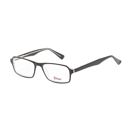 Armação para Óculos de Grau Bellagio 846 C-01 Tam. 54-17-145MM - Preto