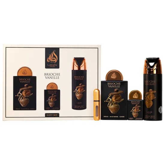 Lattafa Brioche Vanille Giftset 3PC