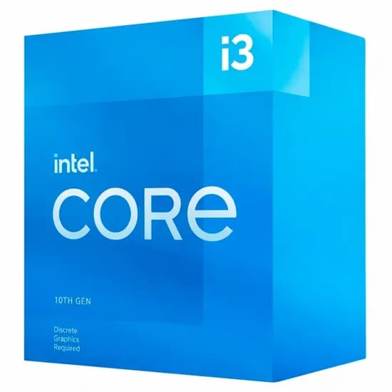 Cpu Intel 1200 i3 10105F Box 4.3GHZ s/Video