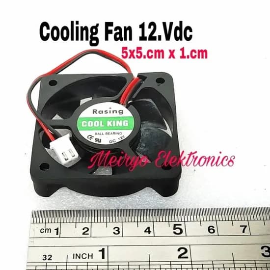 Cooler/ Fan/ Ventilador/ Extractor 5X5 12V 2PIN