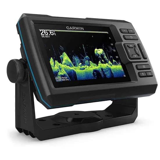 GPS Garmin Striker Vivid 5CV - com Transdutor GT20-TM - À Prova D'Água - 5" - Preto