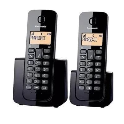 Tel s/fio Panasonic KX-TGB112LAB 2BASE/Black Bivol