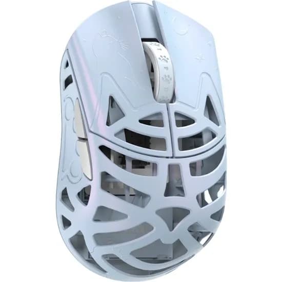 Mouse Gamer Wlmouse Beast Miao Magnesium 8K Sem Fio - Ice Blue